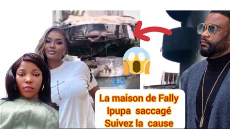 Triste réalité Fally ipupa en danger sa maison saccager suivez YouTube