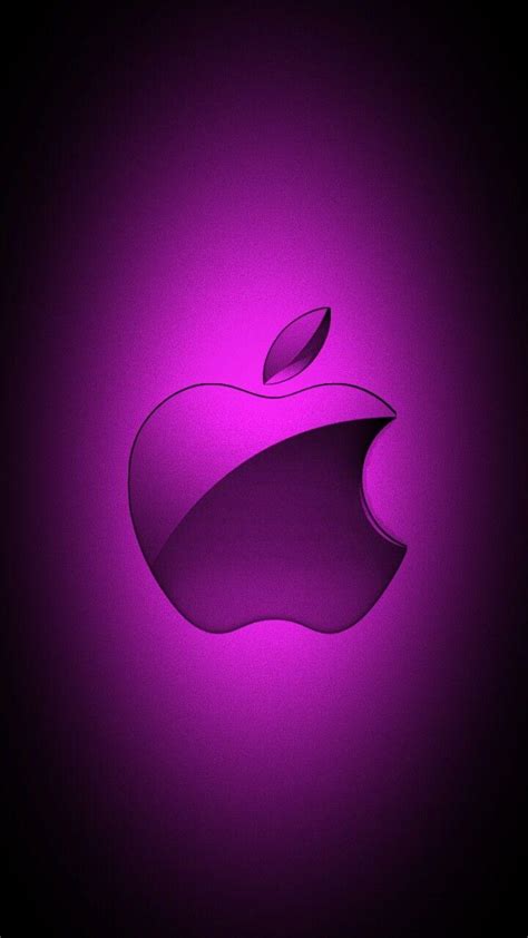 Purple Apple Logo Wallpapers - Top Free Purple Apple Logo Backgrounds ...