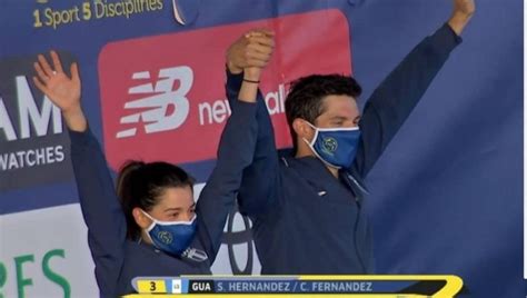 Sophia Hern Ndez Y Charles Fern Ndez Ganaron Medalla De Bronce En Copa