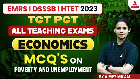 Emrs Dsssb Htet Tgt Pgt All Teaching Exams Economics Mcqs By Vimpy