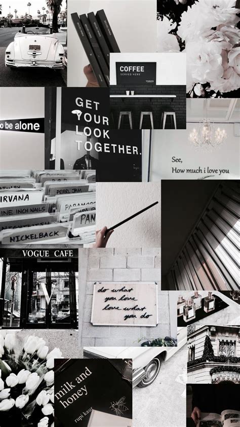 Grey Collage Aesthetic Wallpapers - Wallpaper Cave