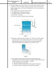 CIV E 330 Fall2017 HW 3 Pdf Due Wednesday Oct 4 2017 CIVE 330