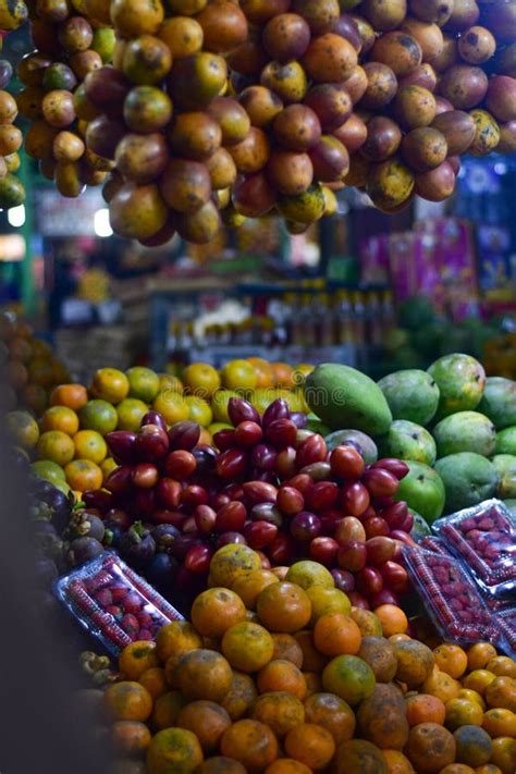 Traditional Market in Berastagi Area, Indonesia that Sells Fresh Fruit Stock Photo - Image of ...