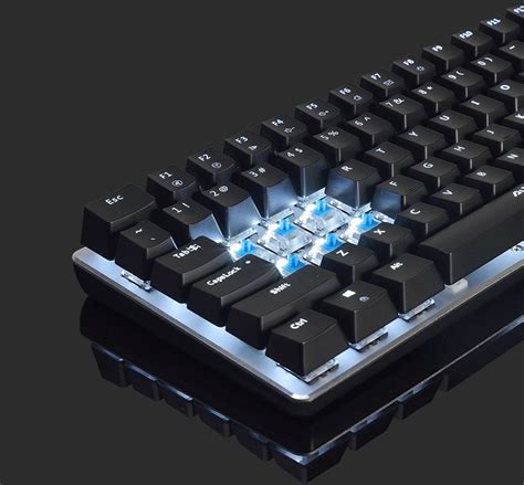 Ajazz AK33 Wired Mechanical Keyboard Black Switches