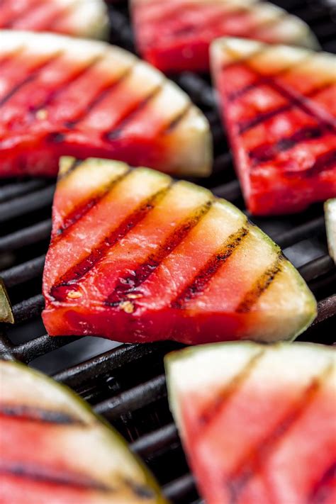 Sweet And Salty Grilled Watermelon Recipe