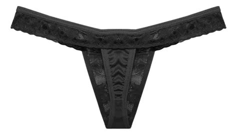 Kit Calcinha Lingerie Fio Dental Strapy Renda Sexy Parcelamento Sem Juros