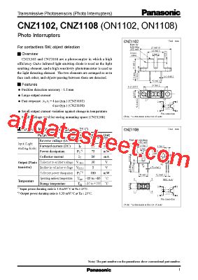 On Datasheet Pdf Panasonic Semiconductor