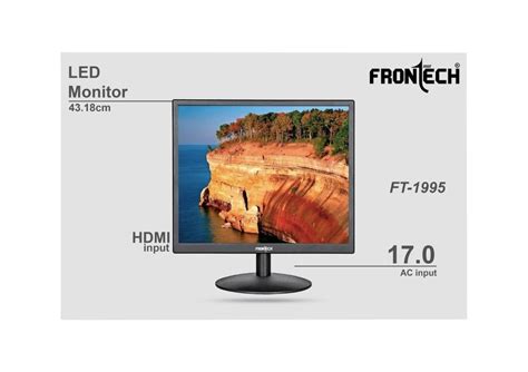 ABS TN Frontech FT 1995 17 Square HDMI LED Monitor 240V At 3528