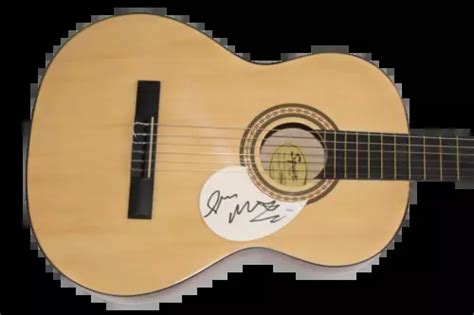 Glen Matlock Sex Pistols Signed Autograph Fender Acoustic Guitar W Jsa Coa Autographia