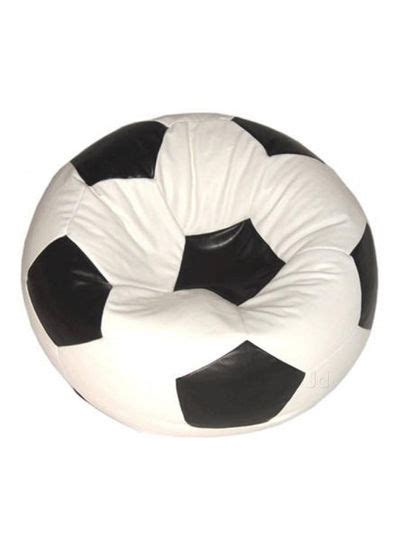 Football Bean Bag White Black 80x80x50centimeter Price In Uae Noon