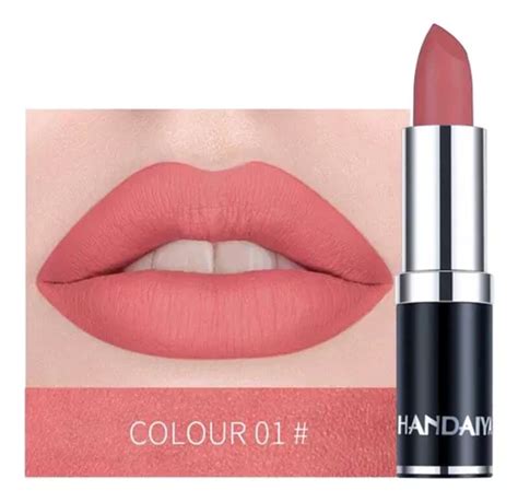 Batom Handaiyan Matte Hidratante Nude Cor Nude MercadoLivre