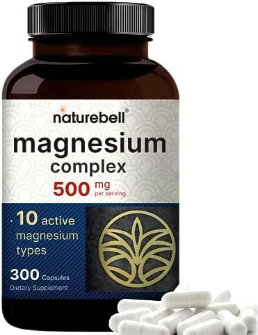 Magnesium Complex Supplement Mg Capsules Active Forms