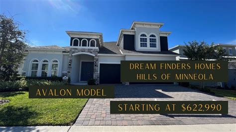 Dream Finders Homes Hills Of Minneola Avalon Model Youtube