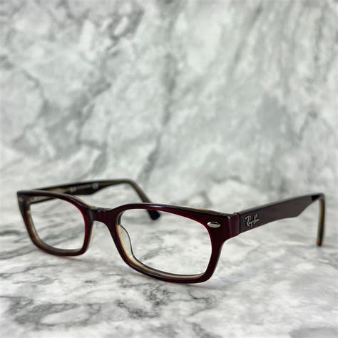 Ray Ban Rb5150 2023 Eyeglasses Frames Brown Red Recta Gem