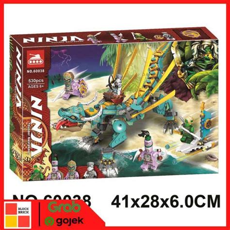 Jual LARI 60038 BRICK NINJAGO JUNGLE DRAGON BRICK NAGA HUTAN di Seller ...