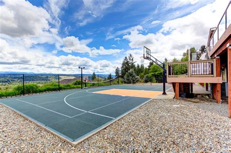 So You Want a Backyard Basketball Court - NE Courts