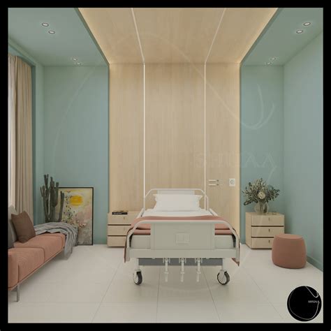 Patient room design by @SHUAA12120. on Behance