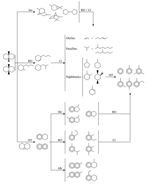 Proposed reaction mechanism. Iso: isomerization; RO: ring opening; HT ...