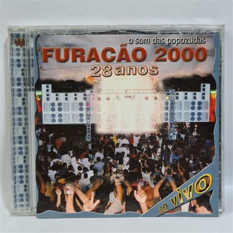 Cd furacão 2000 28 Anos o Som Das Popozudas ao Vivo em Otimo Estado