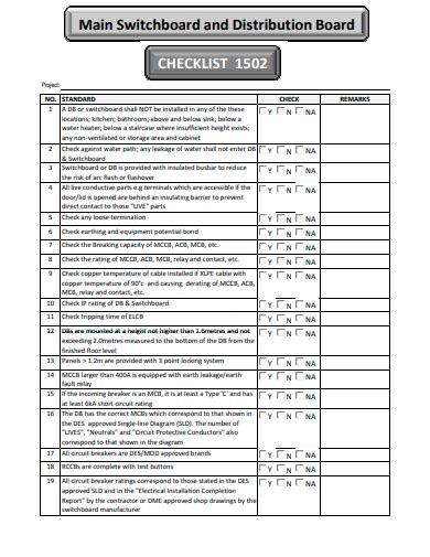 FREE 26 Distribution Checklist Samples In PDF MS Word