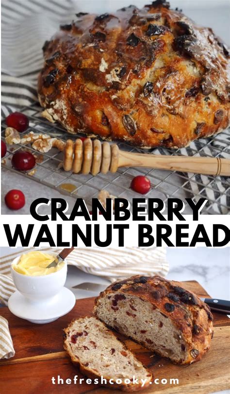 Cranberry Walnut Bread No Knead Artofit