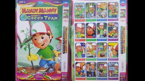 Handy Manny Mannys Green Team 2014 World Disney Princess Movie Dvd