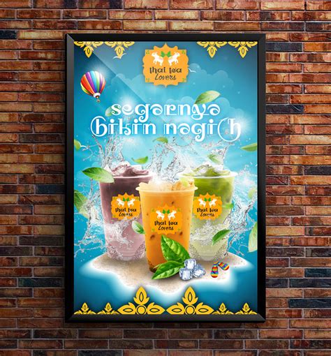 Contoh Spanduk Minuman Thai Tea 57 Koleksi Gambar