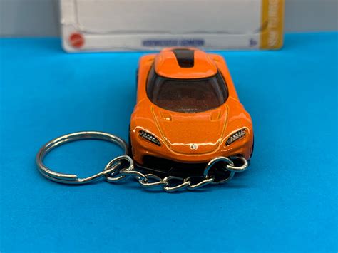Hot Wheels Koenigsegg Gemera Keychain Etsy