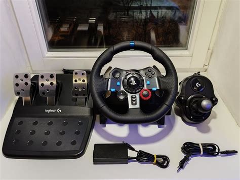 Игровой руль Logitech g29 + КПП (Logitech Driving Force Shifter): 9 600 ...