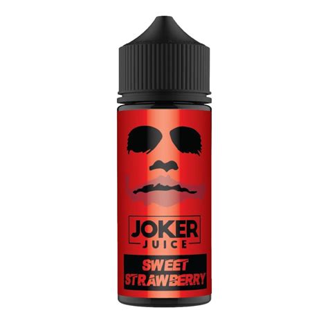 Sweet Strawberry 100ml E Liquid Joker Juice Uk Vape Store E Cig Clouds