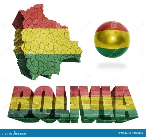 Bolivia Symbols Stock Illustration Illustration Of Country 96632754