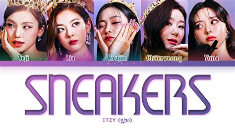 Itzy Sneakers Lyrics 있지 Sneakers 가사 [color Coded Lyrics Han Rom Eng