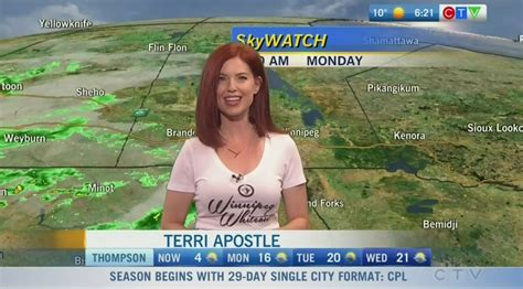 Terri Apostle Morning Weather Ctv News Winnipeg R Hot Reporters