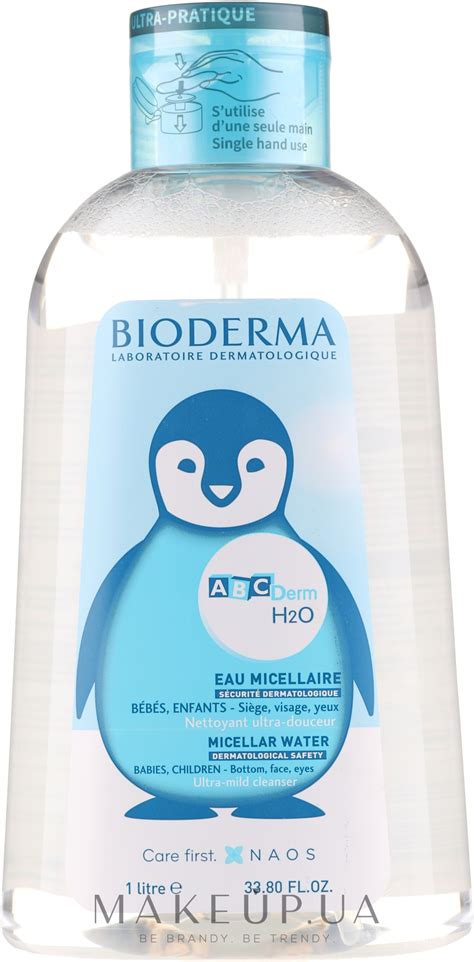 Bioderma Abcderm H2O Micellar Water (с помпой) - Детская мицеллярная ...