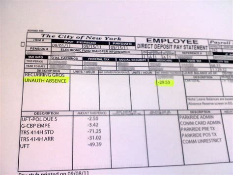 view from a cube: pay stub stupor 
