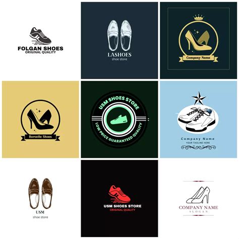 shoe store logo design