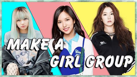 Create Your Own 7 Member K Pop Girl Group Kpop Game Youtube