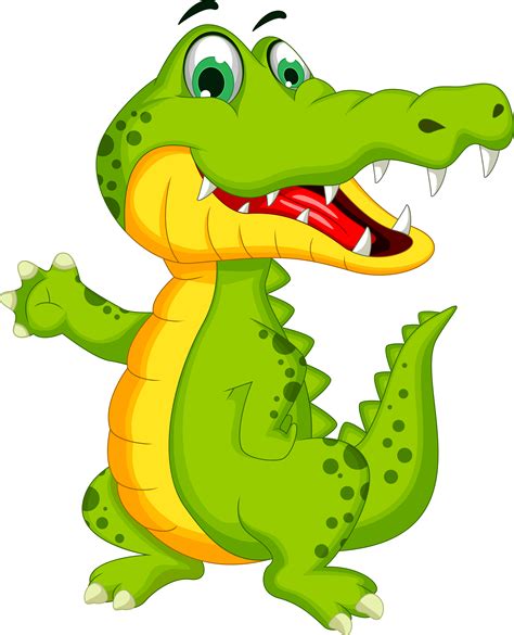 Crocodile Alligator Cartoon Illustration Clipart Full Size Clipart