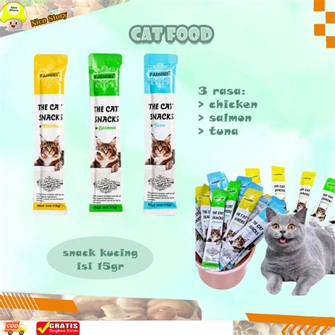 Jual NCS Liebao Creamy Cemilan Kucing Snack Kucing 15g Penggemuk