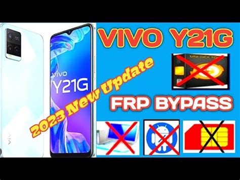 VIVO Y21G FRP BYPASS WITHOUT PC 2023 New Update YouTube