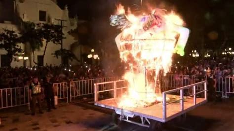 VIDEO Carnaval de Veracruz así inició formalmente La quema del mal