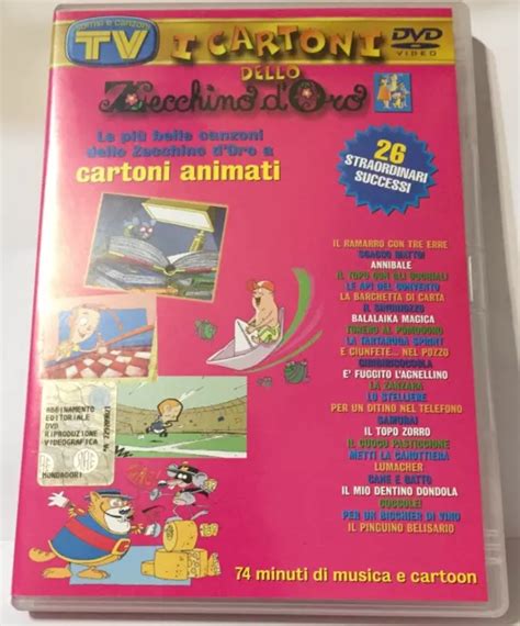 I CARTONI DELLO Zecchino Doro DVD Editoriale 26 Successi La Zanzara