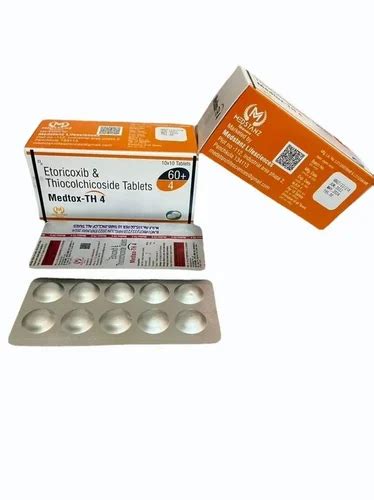 Etoricoxib Thiocolchicoside Tablet 60 MG At Rs 1750 Box In Sirsa ID