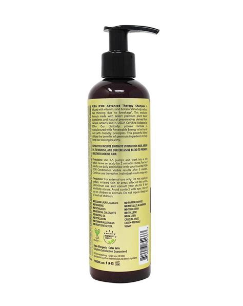 Pura Dor Advanced Therapy Shampoo 8 Oz