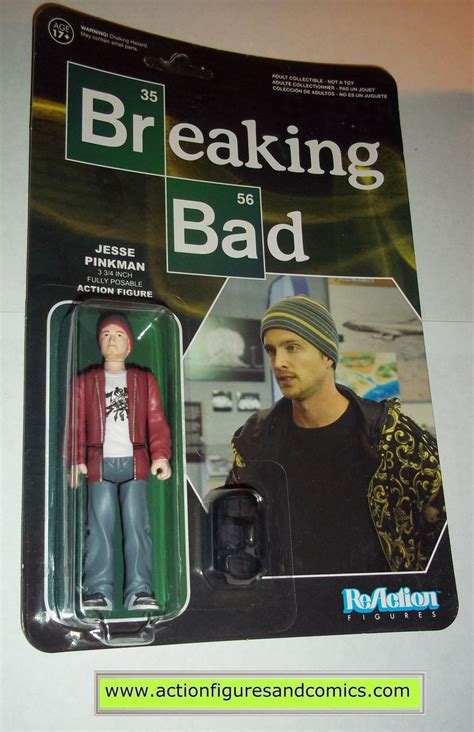 Reaction Figures Breaking Bad Jesse Pinkman Funko Toys Action Moc Mip Mib Breaking Bad Jesse