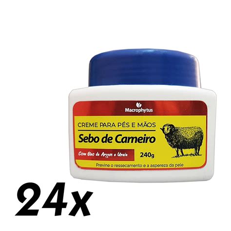 Kit Creme Para P S E M Os Sebo De Carneiro G Loja Macrophytus