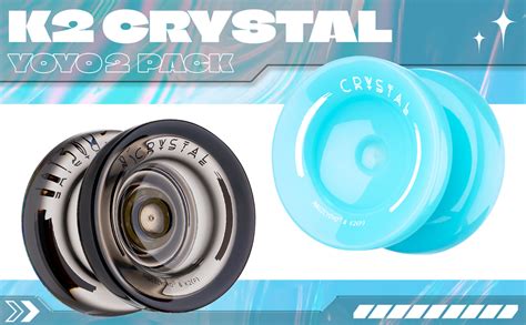 YOSTAR K2 Plus Crystal Yoyo Responsive Yoyo Pack Dual Purpose Yoyo For