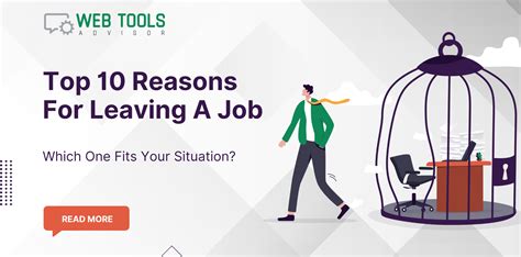 Top 10 Reasons For Leaving A Job