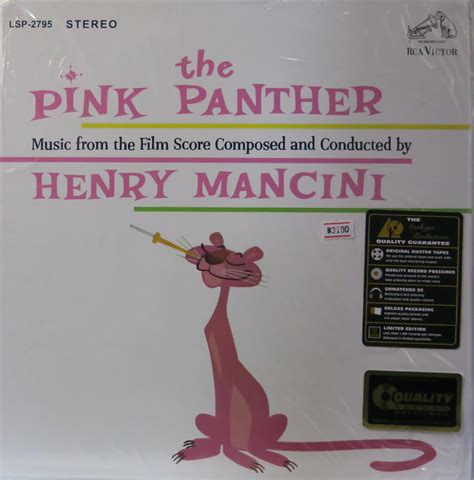 Henry Mancini The Pink Panther Music From The Film Score Audiominuteshop