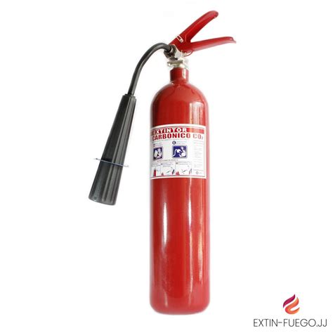 Extintor De Gas Carbónico Co2 De 5 Lbs Importado